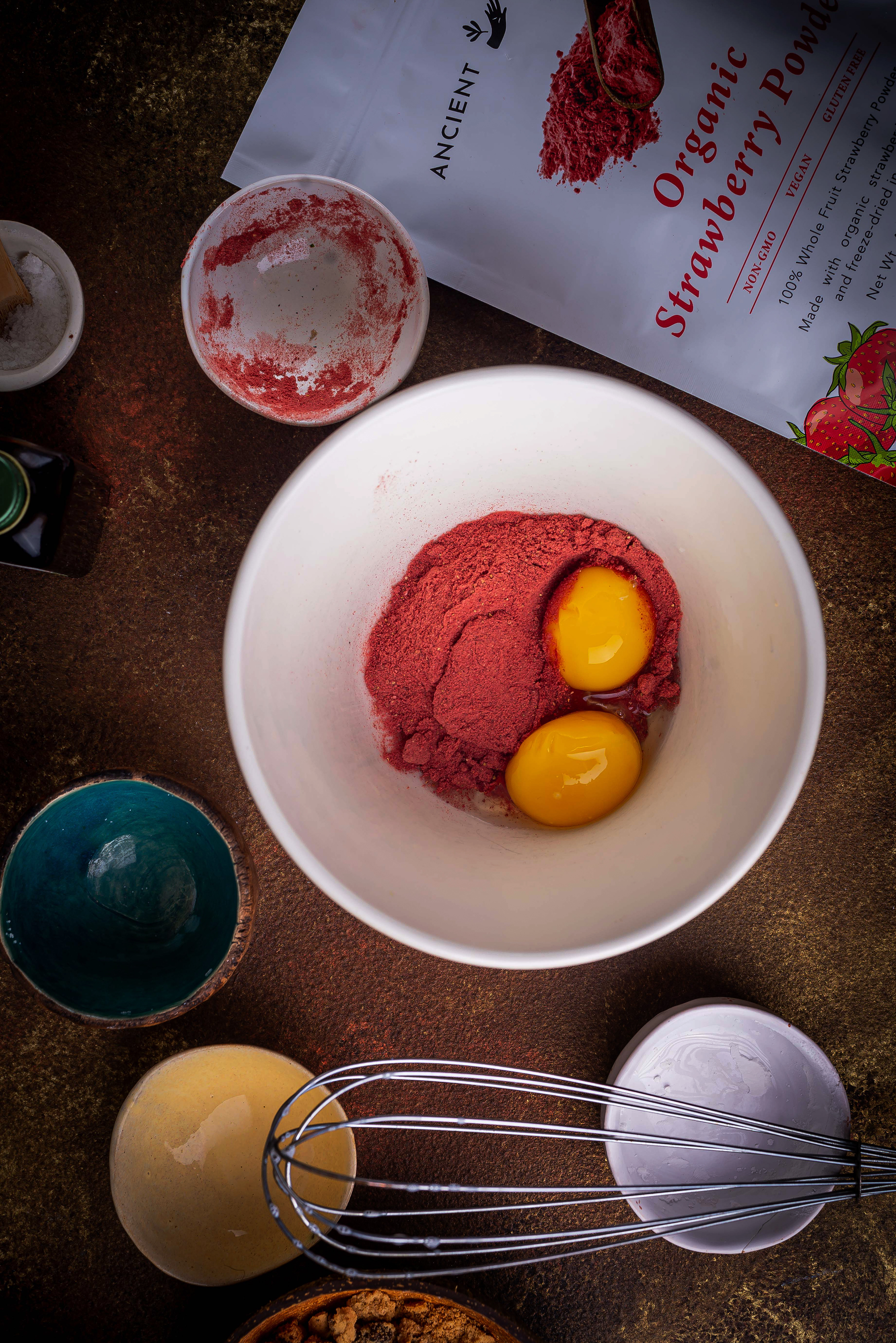 Ancient Choice Collection — smoothie bowl with powder